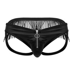 CandyMan Jockstrap à Franges Yuelao Noir